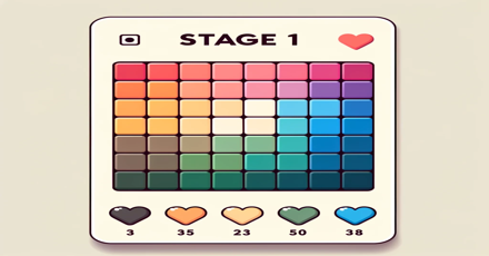 Color discrimination test